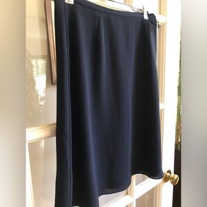 Elegant Navy Blue Women's Skirt
